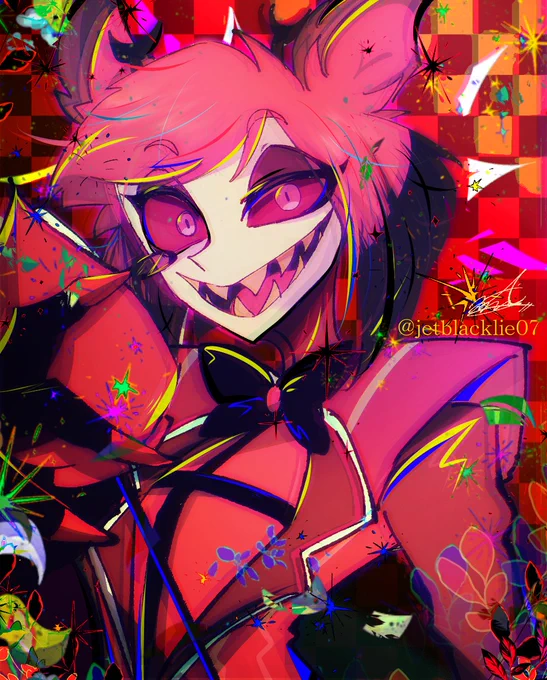 #HazbinHotelFanart #Alastor アラスター 