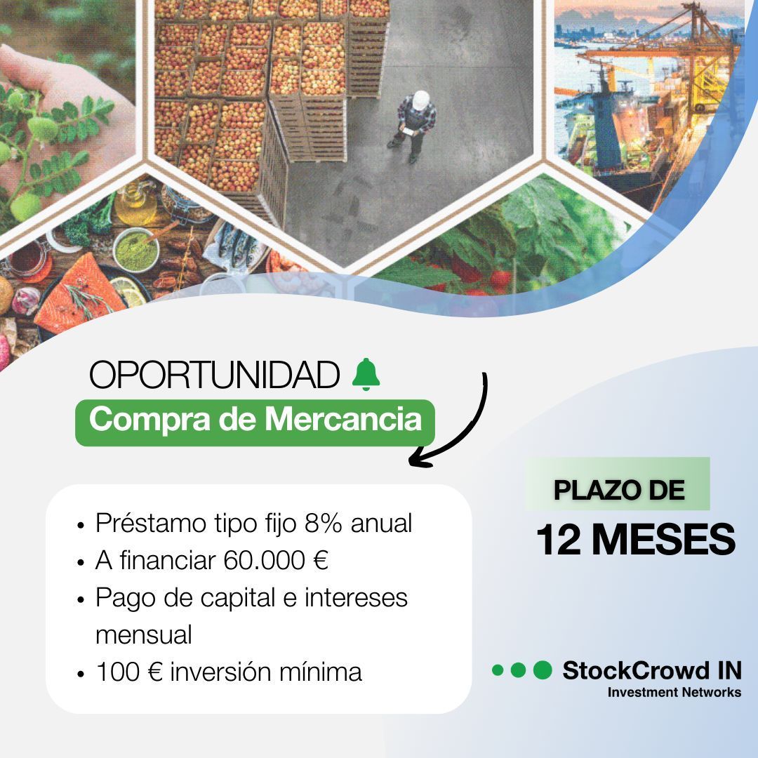 ⚡ Muy pronto abriremos nueva oportunidad de empresas: Compra de mercancía⚡ 

La actividad de la empresa es la comercialización y distribución de productos agroalimentarios. 

🗓️ Miércoles 5 de junio
⏰  11:00 hrs
Información pincha aquí: buff.ly/3Vtndhe