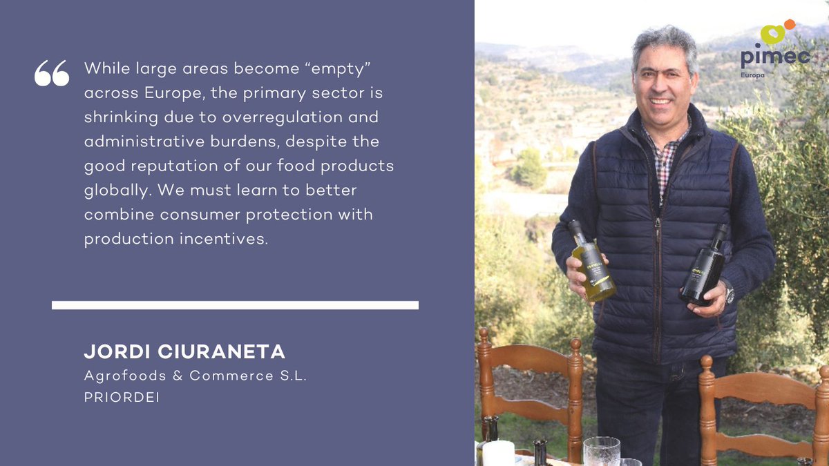 🇪🇺 One of the main demands of <a href="/PIMEC/">Pimec</a> and <a href="/SMEUnited/">SMEunited</a> for the #EUelections24 is to put an end to the overregulation and administrative burdens that puts pressure on SMEs.

#SMEs4Europe #UseYourVote