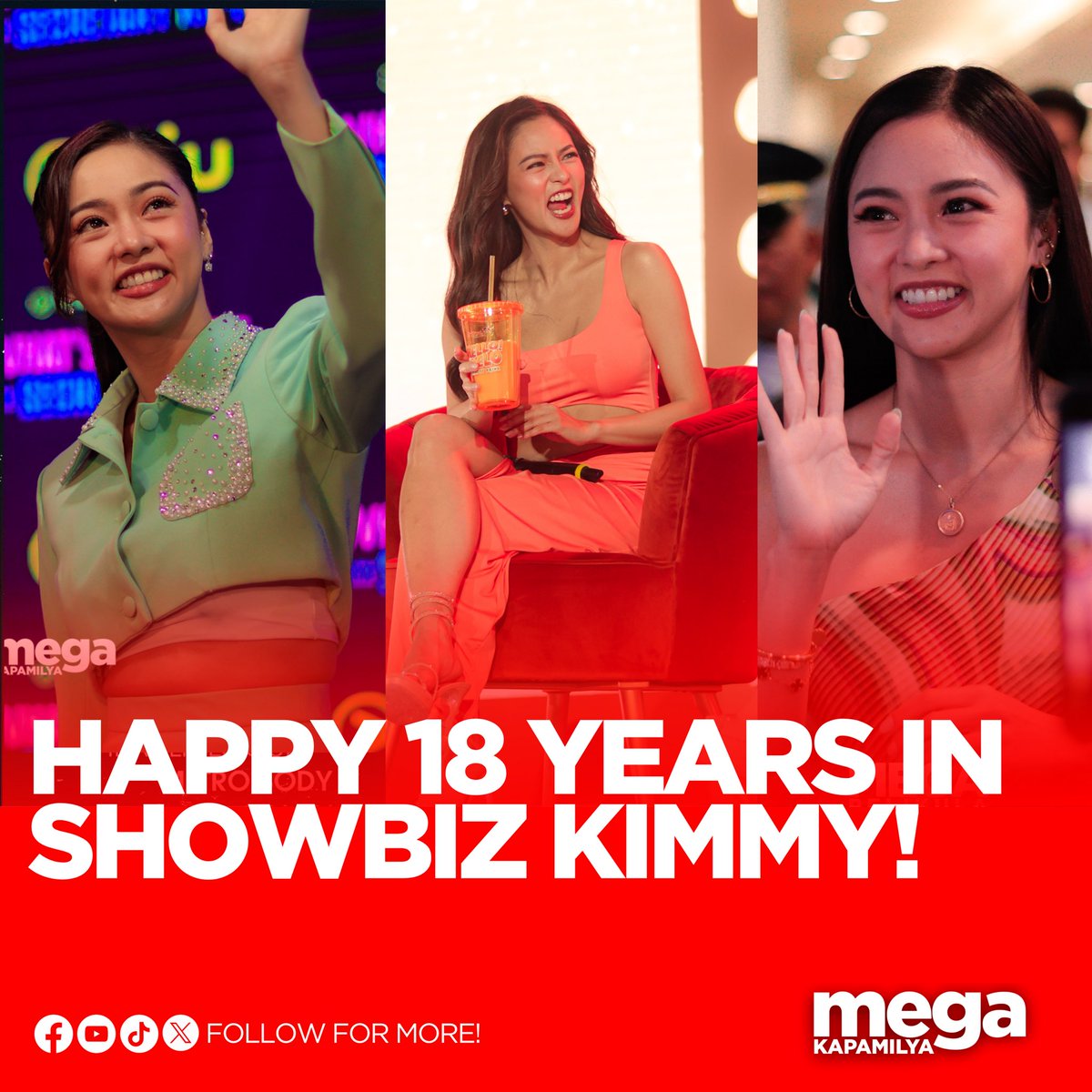 MegaKapamilya's tweet photo. Dalaga na si Kimmy! 🎉🤣

#KimChiu, mapapanood na mula tanghali hanggang gabi araw-araw, sa iba't ibang TV Channels at streaming platforms! 🤟🏼

#MegaKapamilya @prinsesachinita https://t.co/mbMA7PTmv2