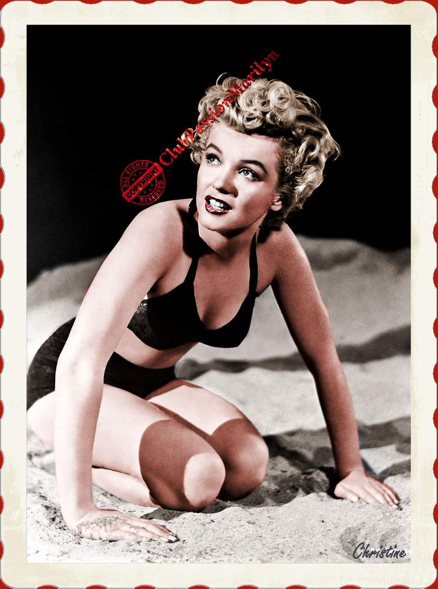 Own color work so please do not share it on another group than this one without my agreement. Thanks for your understanding.

#marilynmonroe #marilyn #clubpassionmarilyn #colorisation #colorpicture