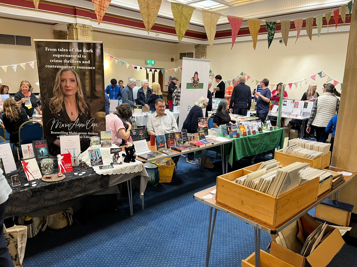 Had a fantastic time at the inaugural Leeks Loves Books Festival - was excellent to meet you all and looking forward to many more in future.