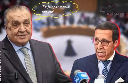 algerlido's tweet photo. Le vassal du Roi #MimiVI se rebiffe contre notre Ambassadeur a l'#ONU #Amar_BENDJAMA
#Algerie
#israelapartheid #FreePalestine #FreePalestineFromTheRiverToTheSea https://t.co/M4kPAH7KQm