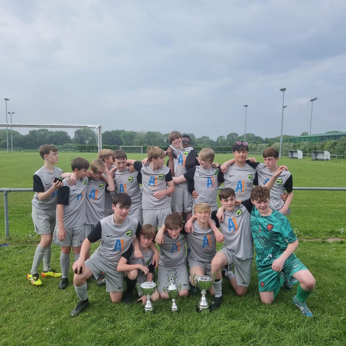 TMcstein's tweet photo. Liverpool premier league champions &amp; cup final winners.🏆🏆

Bootle cup winners.🏆

Blackpool tournament winners.🏆

Boss set of parents and kids. https://t.co/oIlhssoScV