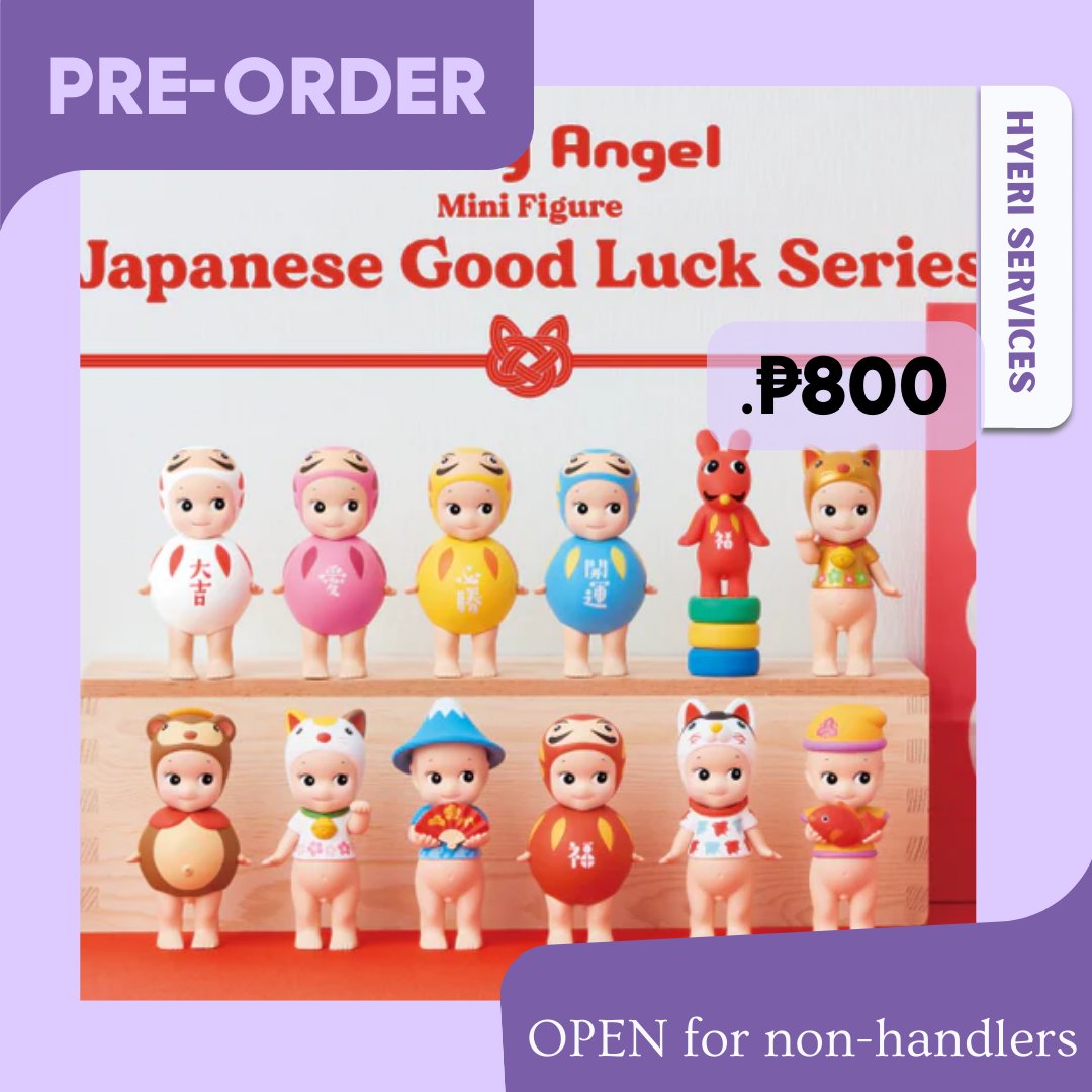 HyeriServices's tweet image. 📢 NEW SUPPLIER ALERT, MGA BEH~
📌 WE'RE NOW ACCEPT SONNY ANGELS ORDERS
🗓️ MABILISAN NA PA-ORDER | CUTOFF JUNE 7
✔️ also open for non-handlers
💕 HANDLERS / SOLOBOX DISCOUNTED PRICE
🛒 CLICK LINK TO ORDER: tinyurl.com/y79sxn55

#sonnyangels #sonnyangelsph  #sonnyangelshipper