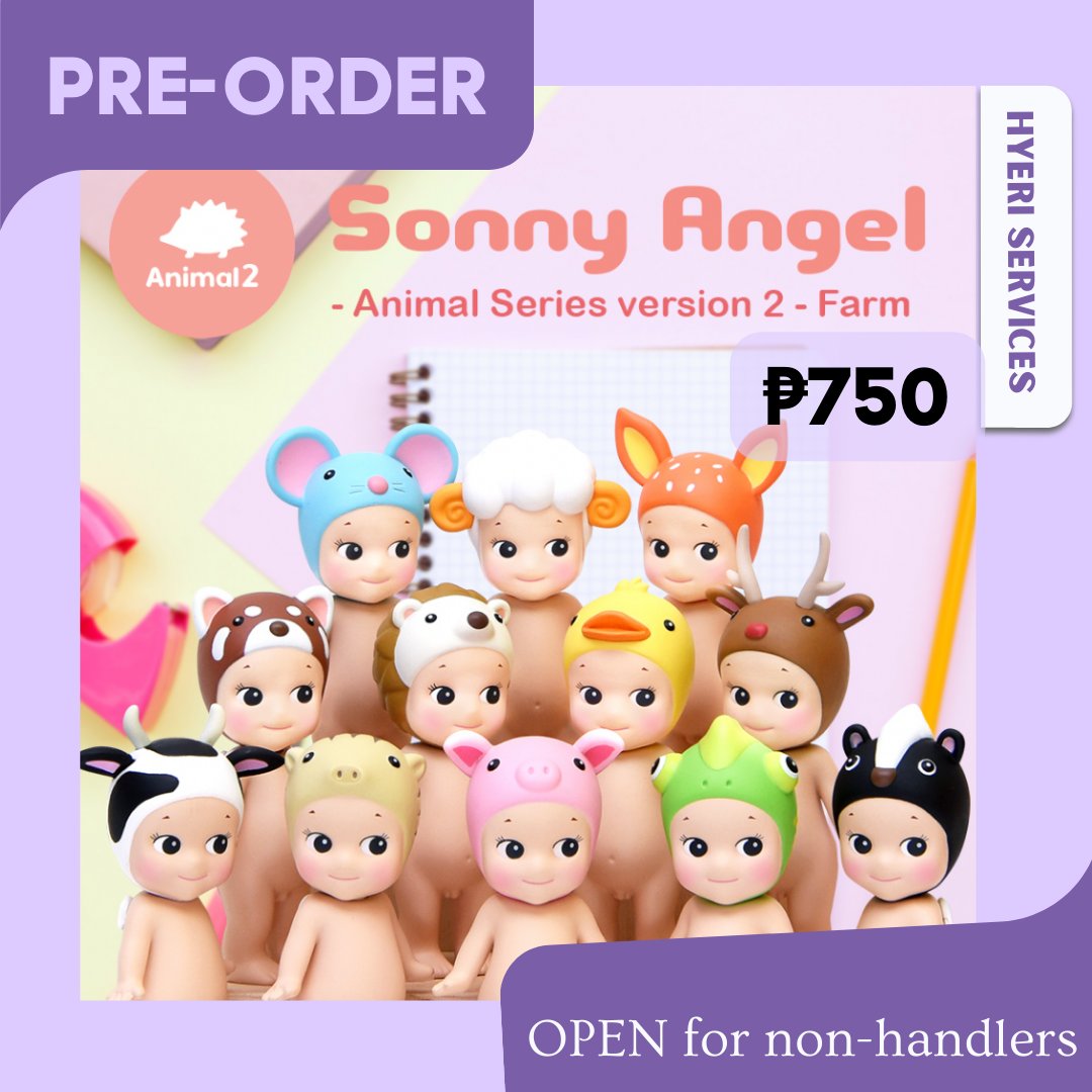 HyeriServices's tweet image. 📢 NEW SUPPLIER ALERT, MGA BEH~
📌 WE'RE NOW ACCEPT SONNY ANGELS ORDERS
🗓️ MABILISAN NA PA-ORDER | CUTOFF JUNE 7
✔️ also open for non-handlers
💕 HANDLERS / SOLOBOX DISCOUNTED PRICE
🛒 CLICK LINK TO ORDER: tinyurl.com/y79sxn55

#sonnyangels #sonnyangelsph  #sonnyangelshipper