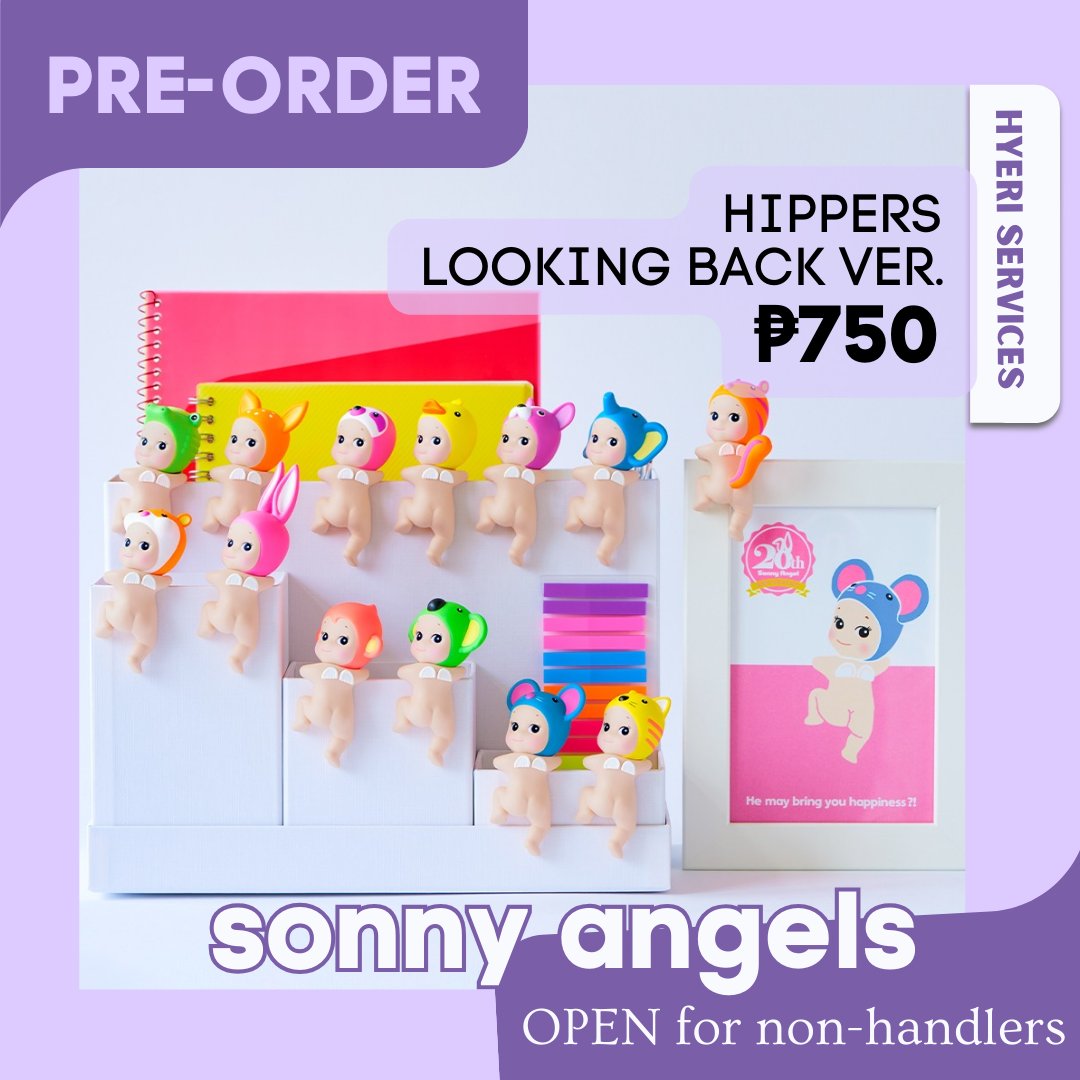 HyeriServices's tweet image. 📢 NEW SUPPLIER ALERT, MGA BEH~
📌 WE'RE NOW ACCEPT SONNY ANGELS ORDERS
🗓️ MABILISAN NA PA-ORDER | CUTOFF JUNE 7
✔️ also open for non-handlers
💕 HANDLERS / SOLOBOX DISCOUNTED PRICE
🛒 CLICK LINK TO ORDER: tinyurl.com/y79sxn55

#sonnyangels #sonnyangelsph  #sonnyangelshipper