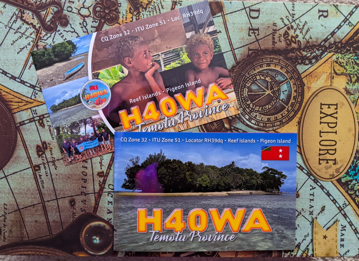 ea1dr's tweet photo. Maybe now, that we have already been 3 weeks without #LOTW 📮 they will have again importance and relevance that the #QSLs on paper have always had for all of us, I recognize that I am passionate about QSLs📯
Good habits are not to be lost👌
RX today #H40WA 👏
#hamradio
DX4ever❤️ https://t.co/7vQ88deCX9