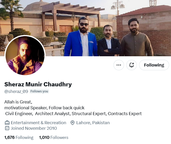 Congratulations @sheraz_09 for completing 1000 followers.👏👏🥳🥳 Wish you many more blessings with good health, wealth and success. Aameen Summa Ameen from all admins and members of #X_promo