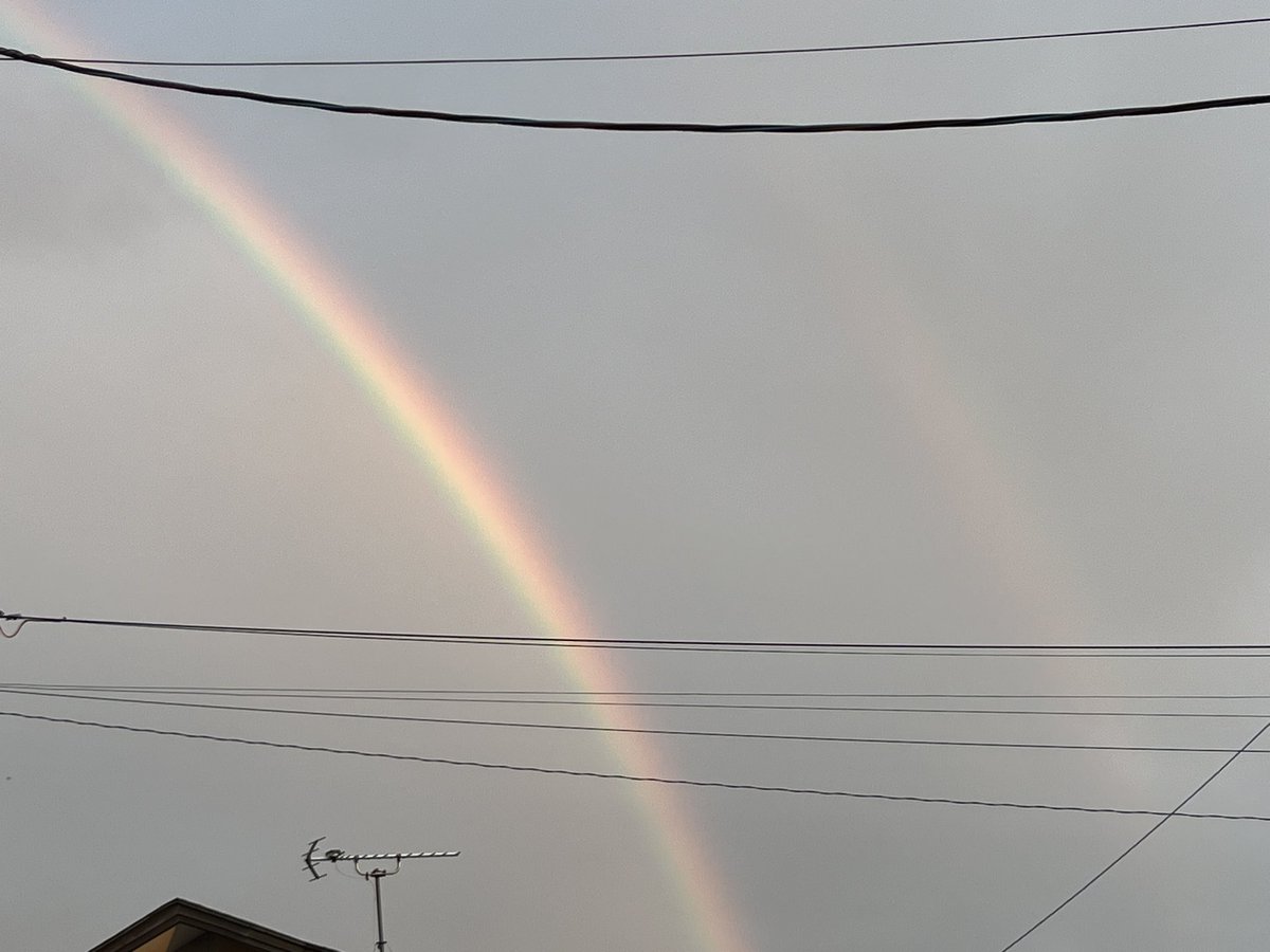 meguo28's tweet photo. あまりにもキレイ過ぎる🌈🌈🌈ヾ(*ΦωΦ)ノﾆｬｯﾎ~♪ https://t.co/I40zU5LDzl