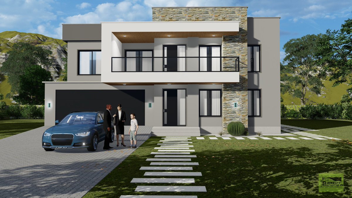 PrincepsCONLtd's tweet image. Renders of a four-bedroom modern house  #ModernHouse #PrincepsConstructionLTD  #ArchiCAD27 #lumion11 #architecture #Architecturalrender