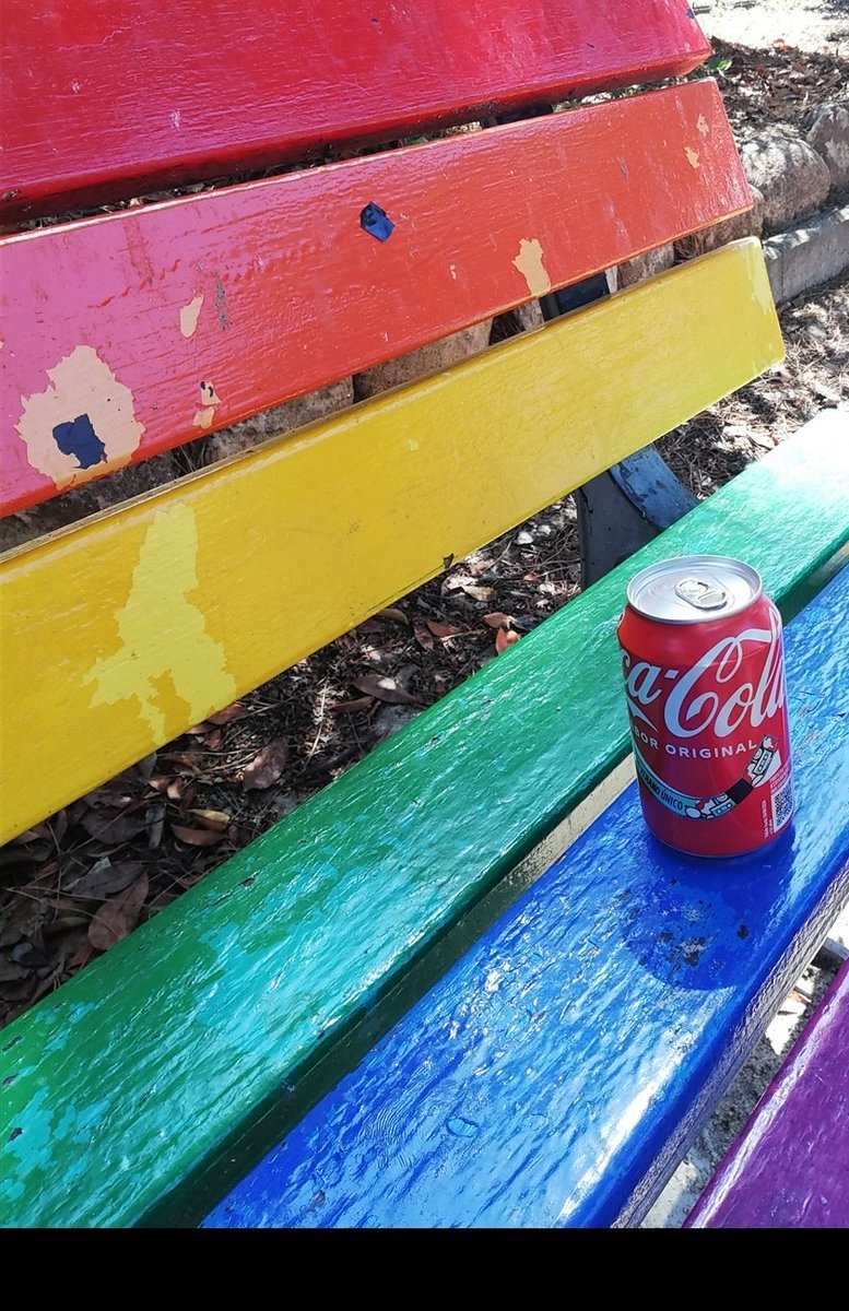 jkim96_'s tweet photo. Happy Pride from me, my can of Coke, and this random gay ass bench in a park.
I hope you know that you can love whoever you want to love.
β₯οΈπ§‘ππππ
#PRIDE #PrideMonth #PRIDEMONTHDAY2 https://t.co/Oxu3ZV59iq