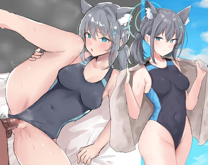 水着シロコ復刻うれしいみんなひこうね… 