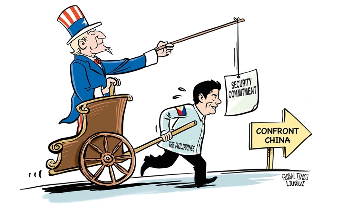 #Comment: 🇺🇸 is continuously sending wrong signals to the 🇵🇭. If 🇵🇭 believes 🇺🇸 will fully support any provocative action it takes in the South China Sea, it is too naive. The 'sweet words' 🇺🇸 uses with 🇵🇭 are actually poison wrapped in honey.