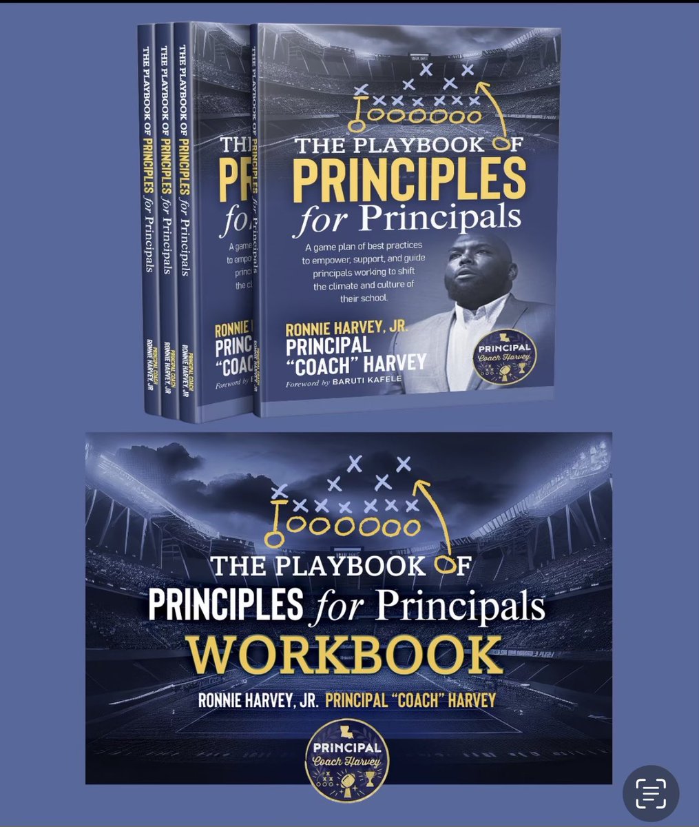 “The Playbook of Principles for Principals"
A comprehensive guide for school leaders navigating the complexities of principalship. Packed with strategies, insights, and support to help you excel in your role. Elevate your leadership journey with this essential resource! 🗣️➡️↗️⬆️
