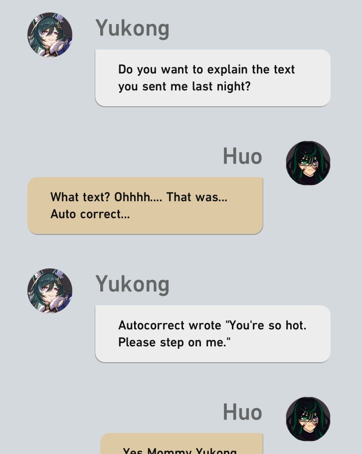 Huo X Yukong 
I need to start brainstorming ideas for this ship because of Acheron taking over
#YumeShipping #OCxCanon