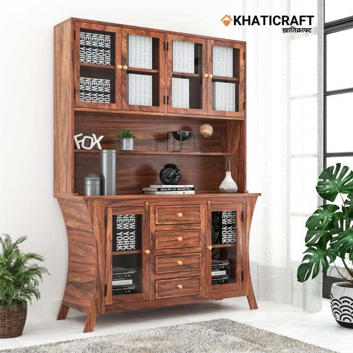 Enhance your dining area with Kian Solid Wood Crockery Unit. This stylish & functional piece offers ample storage for your dinnerware, adding a touch of sophistication. Use the code 'HAPPYHOME' for extra 10% off. Shop Now. Link-zurl.co/i0JA
DiningDecor#Khaticraft