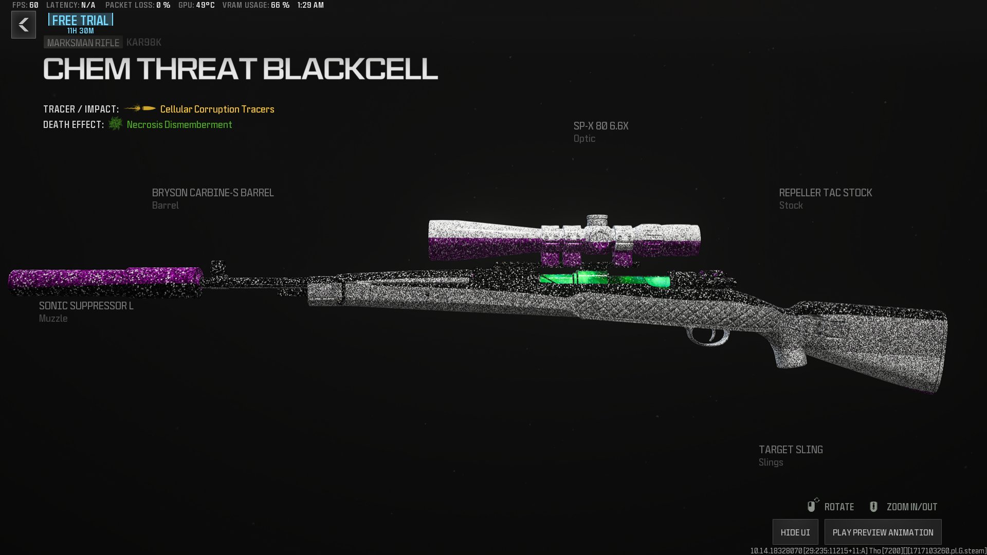Aizen 🪡🔥 ON 🦋 on X: &ldquo;The Kar98k is a misgendered Sniper Rifle 