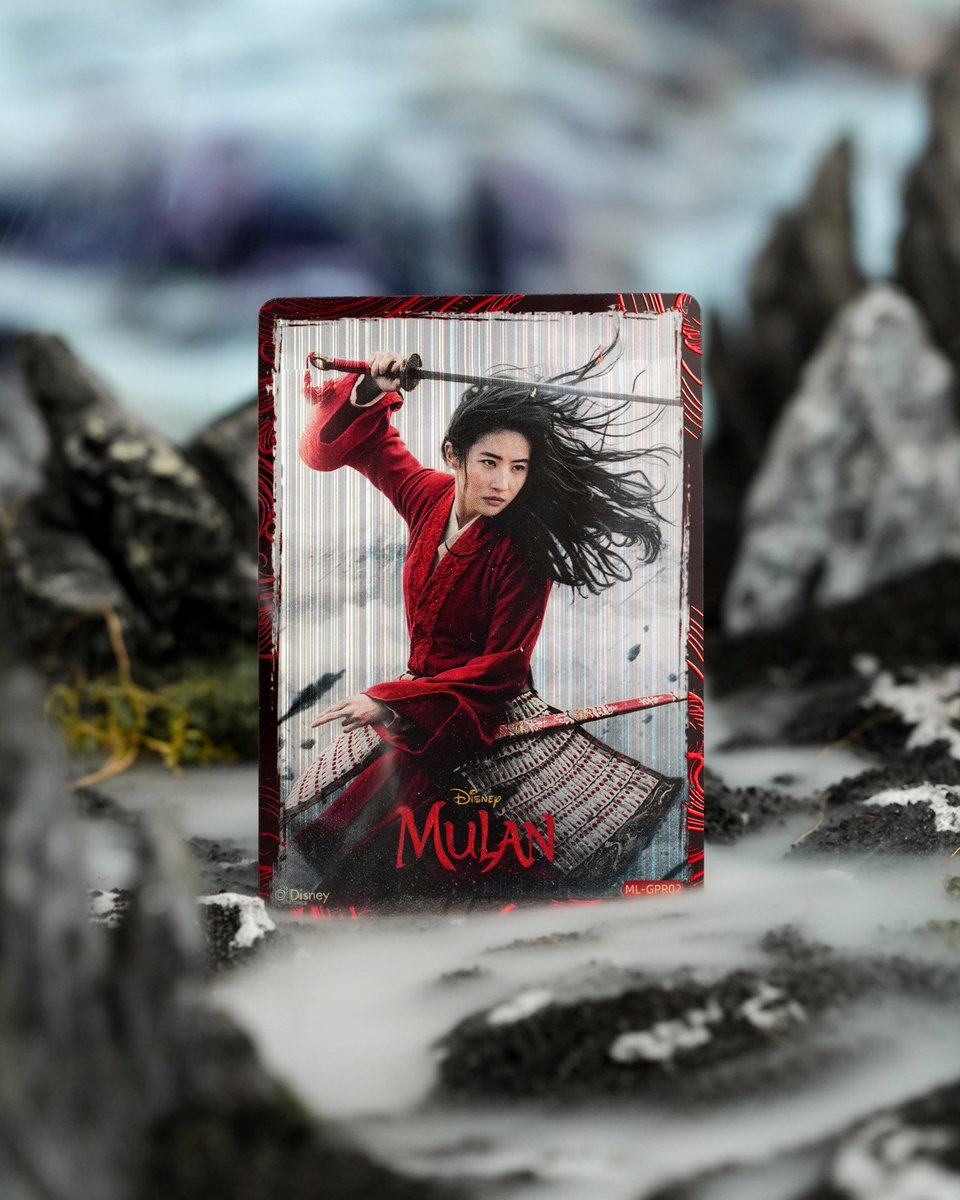 CardFunOfficial's tweet photo. "Loyal. Brave. True."

🏷️https://t.co/SSFiIjP68c Mulan Deluxe Edition Trading Cards (PR Card)

#cardfun #tradingcards #disney #disneyprincess #mulan https://t.co/7x6I7NlSzU