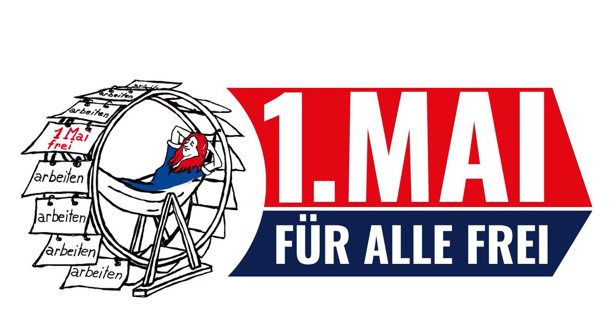 Petition: 1. Mai – für alle frei!
Hast du schon unterschrieben? 
buff.ly/3JMNOz4

#1mai #tagderarbeit #gewerkschaft #petition