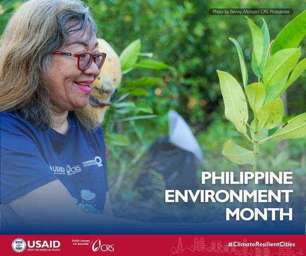 ClimateAktionPh's tweet image. In celebrating the #EnvironmentMonth, #USAID and #CRSPhilippines join the global community in restoring and protecting our land and natural resources, through Nature-Based Solutions (#NBS) in #CotabatoCity and 5 other key Philippine cities.

More facebook.com/NBSCotabato/.