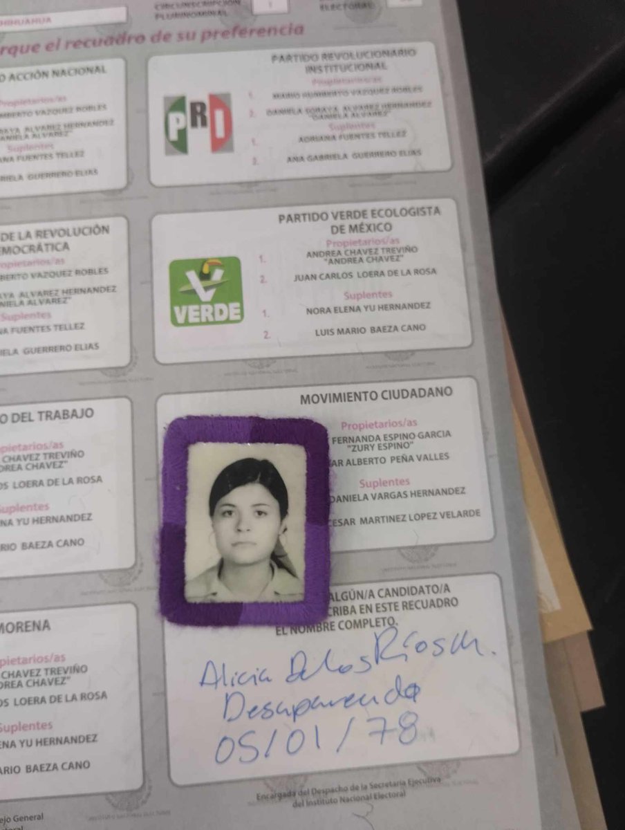 Ambulante's tweet photo. ¿Quién es Alicia de los Ríos Merino, registrada hoy en varias boletas? 

🧵🧵🧵

📸 @AliciadelosRos2 https://t.co/teDghXsB16