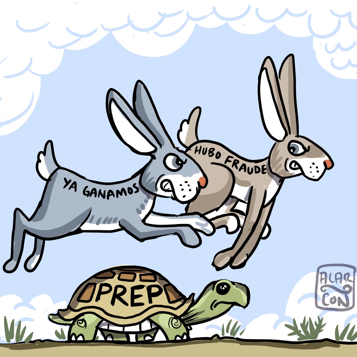 alarcondibujos's tweet photo. #DibujandoElecciones #EleccionesMéxico2024
El PREP de la CDMX está desesperantemente lento, es un riesgo. https://t.co/S2WkhHwz9s
