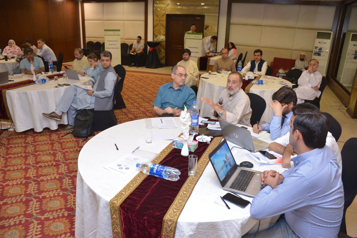 E4HProgramme's tweet photo. Engaging with various stakeholders at the inception workshop to tackle climate health vulnerabilities in KP. Your perceptions and expertise will drive impactful change. Together, we build resilience! #ClimateHealth #E4H #FCDO #HealthResilience @HealthKPGovt https://t.co/Fm0AFzVImU