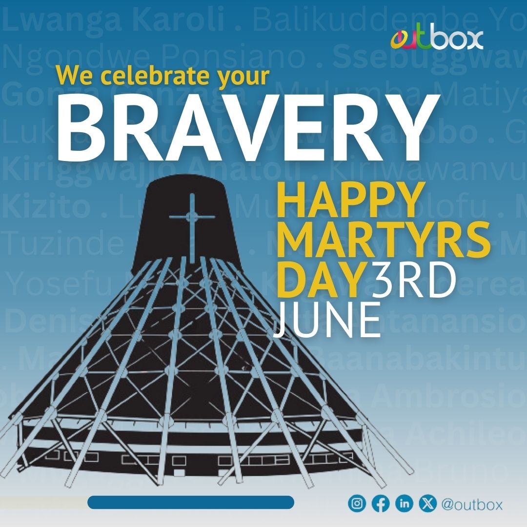 #HappyMartyrsDay, today, we honor the #bravery and #courage of the #UgandaMartyrs who laid down their lives for their faith.

Let us remember their sacrifices and strive to embody the same #strength and #commitment in our own lives. 

#EnablingEntrepreneurs