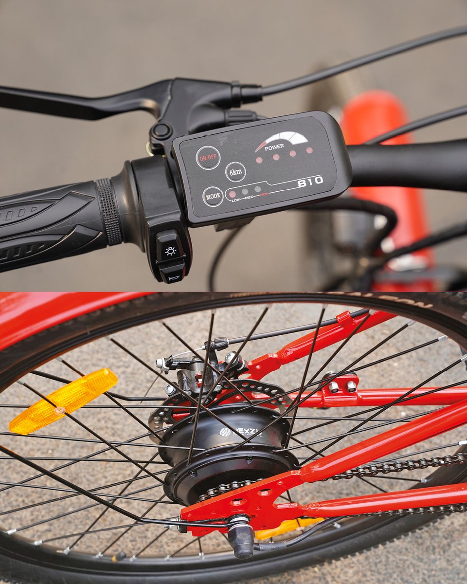 bikeindia's tweet photo. This is our long-term Nexzu Roadlark, with a dual battery setup and a BLDC hub motor on the rear. We have been using it for commuting and running errands. Stay tuned for our review.

@nexzumobility #nexzu #nexzuroadlark #electricbicycle #bikelongterm #bikeindialongterm #bikeindia https://t.co/bnYay96R6b