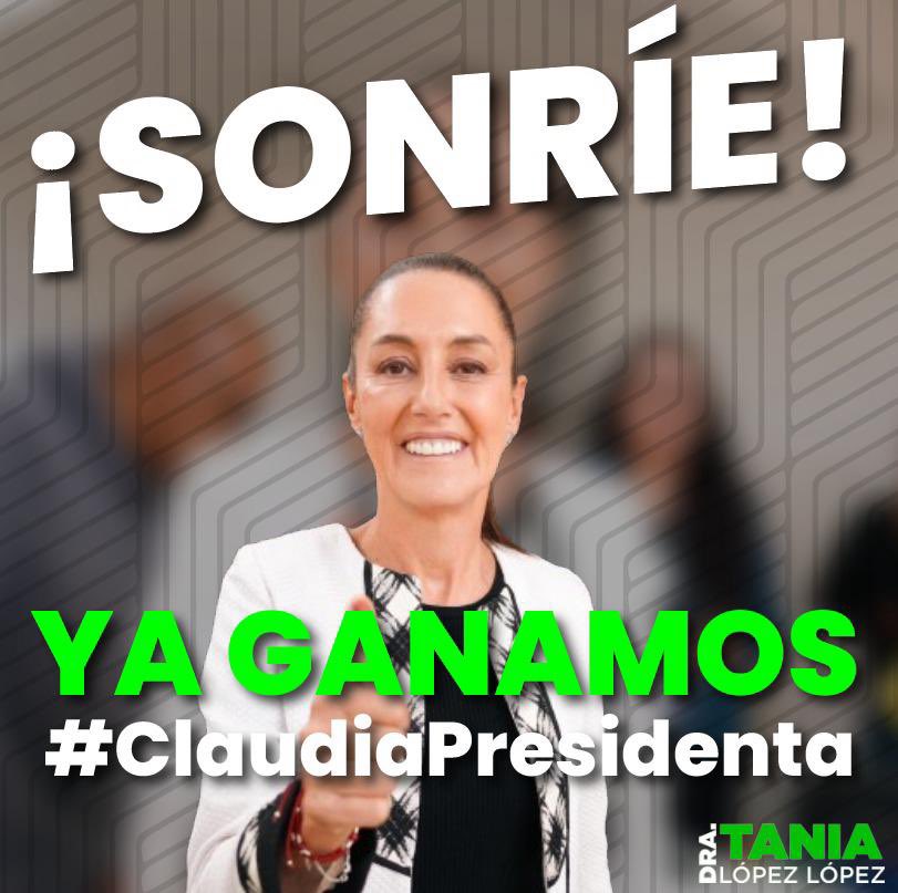 Hoy el pueblo de México ha definido el rumbo de nuestra nación con una elección histórica, será la Dra. <a href="/Claudiashein/">Claudia Sheinbaum Pardo</a> la primera mujer presidenta de nuestro país y quien dará continuidad a la #4T para garantizar el desarrollo y bienestar para las familias mexicanas.