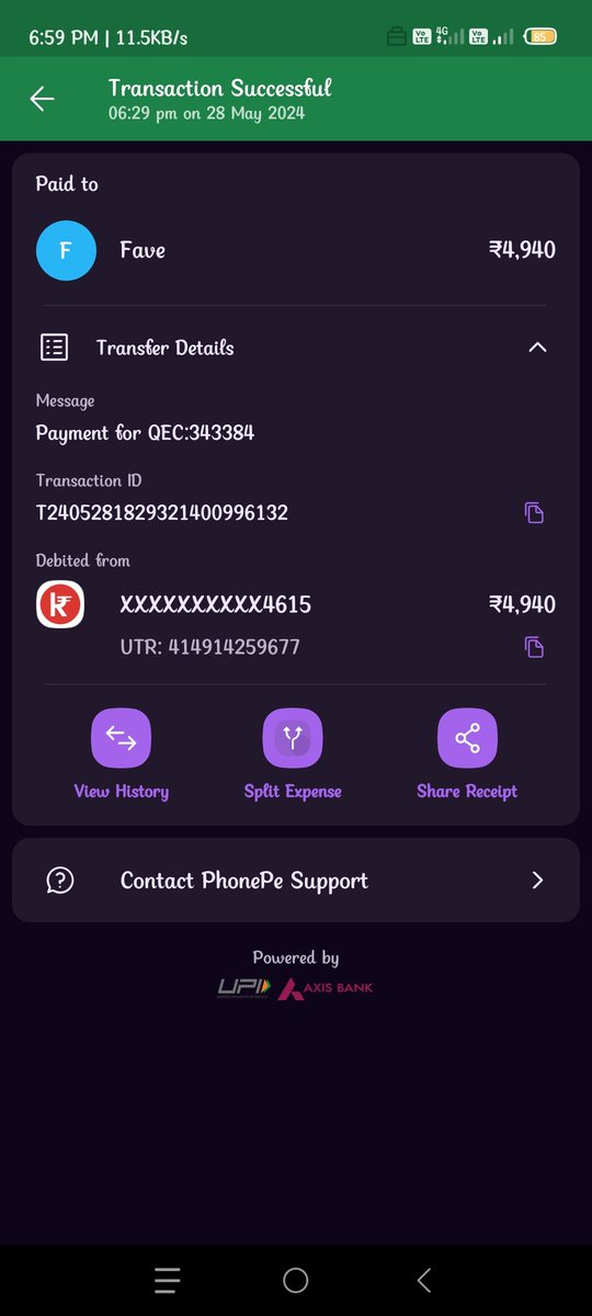 Xmart_Amarjit_G's tweet photo. @MyFaveIndia 7079934615 Ok wait 24 hour 48 hours + 7 working dayscomplete and waiting 
When my money refunded in my account
Biggest mistake in my life for choosing fave apps for gift card buying 
Why my money not refunded
Gift card buying failed but money not refunded #RBI https://t.co/yuj5XLYJKG