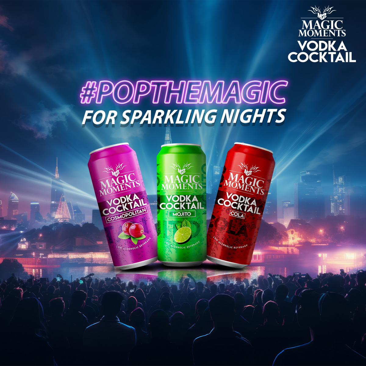 M2magicmoments's tweet photo. Get ready to be charmed by the magic of instant parties! #PopTheMagic with Magic Moments Vodka Cocktails.
#MagicMoments #M2 #MagicMomentsVodka #MagicMomentsVodkaCocktail #Vodka #VodkaCocktail #Cosmopolitan #Cola #Mojito https://t.co/4wtmZQUedQ