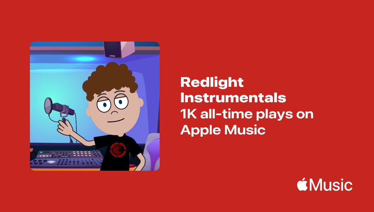 🪙Mp9 | Redlight! 🎧 (@redlightweb3) on Twitter photo A <a href="/REDLIGHTWEB3/">🪙$Mp9 | Redlight.212!</a> Milestone on <a href="/AppleMusic/">Apple Music</a>. See what we are up to in the #Web3 space and hit us up for fresh beats in the metaverse! 🚨
#NFT #NFTMusic #NFTInstrumentals #Stream #Applemusic #Cryptocom A <a href="/REDLIGHTWEB3/">🪙$Mp9 | Redlight.212!</a> Milestone on <a href="/AppleMusic/">Apple Music</a>. See what we are up to in the #Web3 space and hit us up for fresh beats in the metaverse! 🚨
#NFT #NFTMusic #NFTInstrumentals #Stream #Applemusic #Cryptocom