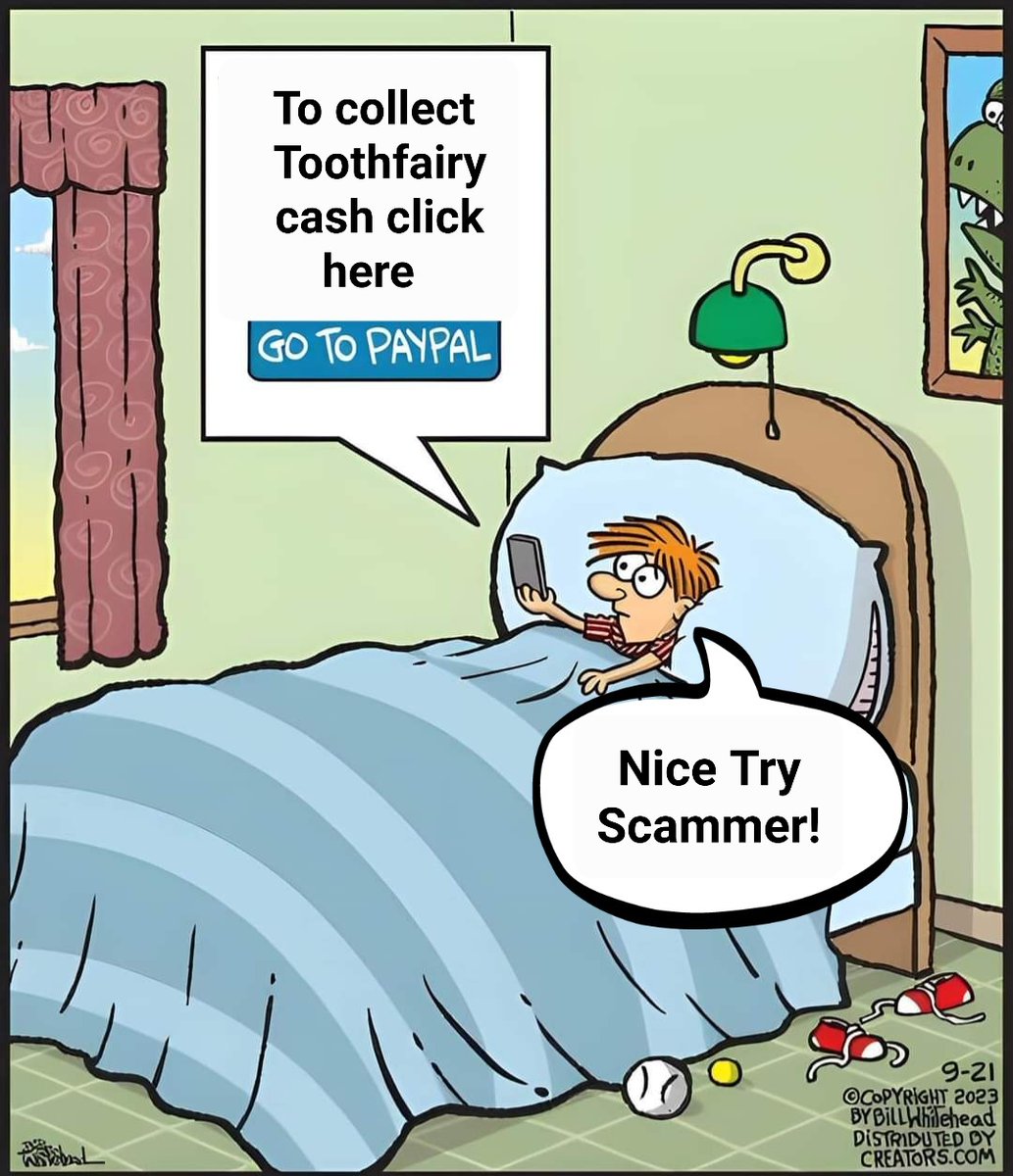 NTScammer's tweet photo. Watch out kids 👀 https://t.co/5Wi6g2hBVZ