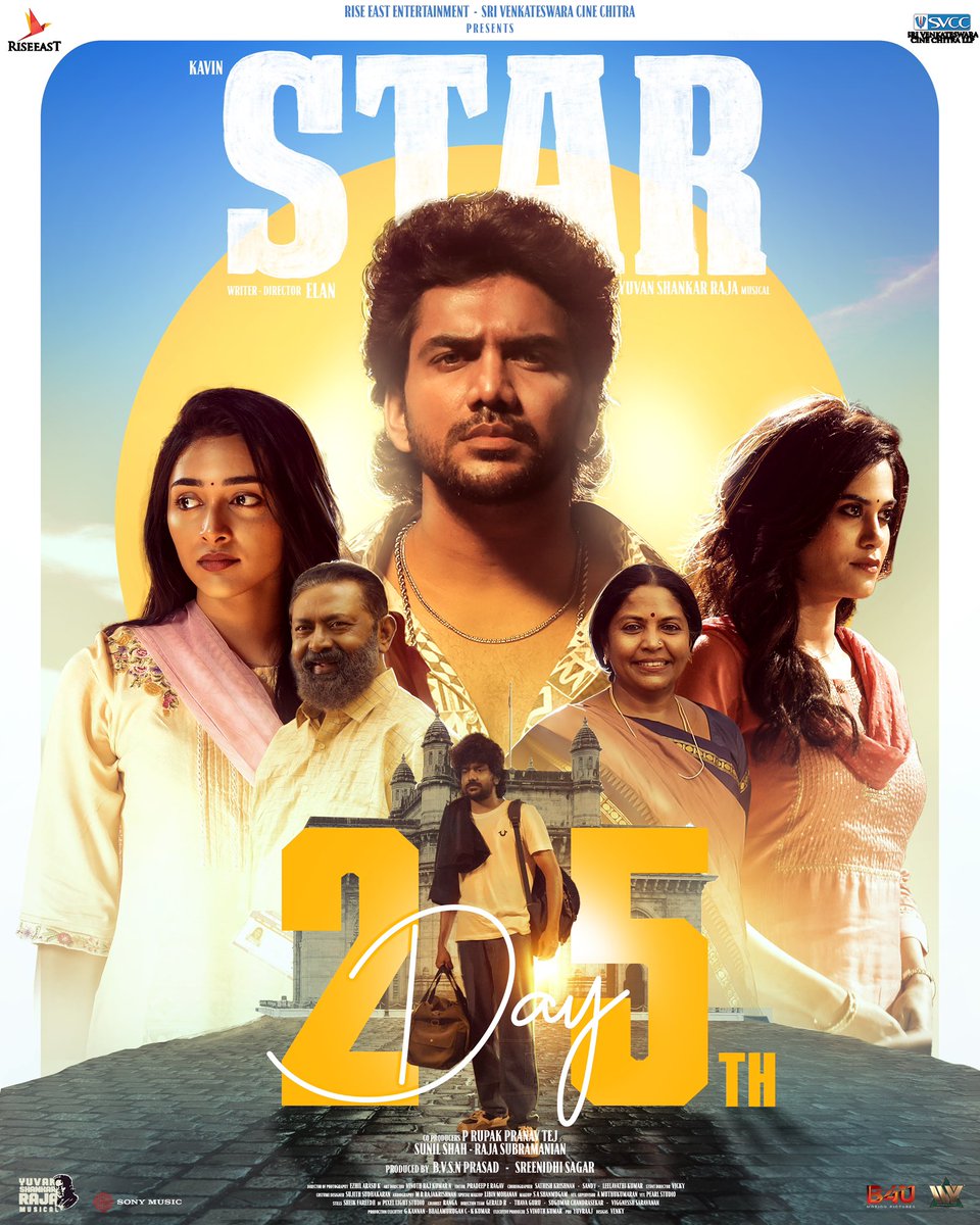 thesuryamehra's tweet photo. 25th Day of #STAR 🌟

#BlockbuSTAR 
#StarMovie 

#Kavin #AaditiPohankar #ELAN #Lal #YuvanShankarRaja https://t.co/6IJaKJkOvx