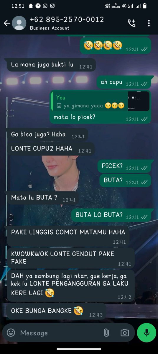 yteamember's tweet photo. BUSET LAKI2 KOK TYPING NYA GINI YAA, INI TEMEN GUE DIMAKI2 GINI PERKARAA DITOLAK KETEMU btw merekaa match di bumble ajg gue gaterimaa lah termn gue dikatain gini https://t.co/vL4y84ZAwt