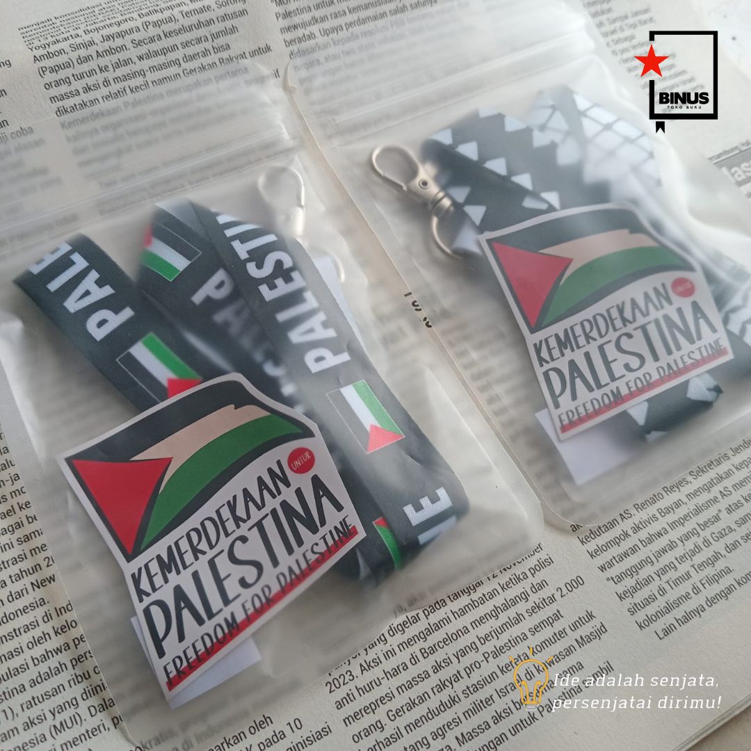 tb_binus's tweet photo. READY TO ORDER
LANYARD
PEMBEBASAN PALESTINA

LANYARD
- Bendera Palestina
- Kaffiyeh

Harga promo pra-pesan Rp25.000,- 
Harga normal Rp30.000,-
(belum termasuk ongkos kirim) 

BONUS STICKER 
Kemerdekaan untuk Palestina

__ https://t.co/fw4PGgPu4I