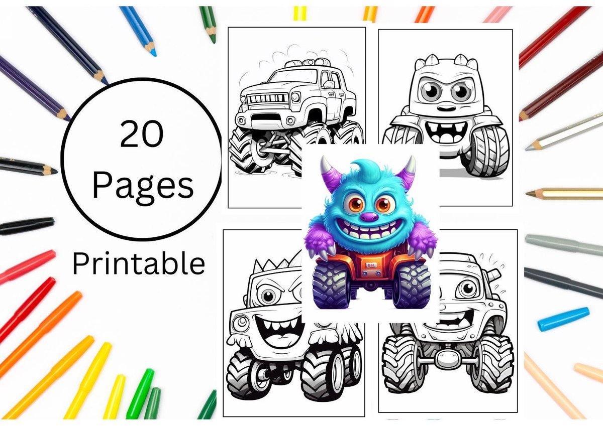 BrittneyHi91531's tweet image. #coloring #kidscoloringpages #monstertrucks creationcovebybrit.etsy.com/listing/172191…