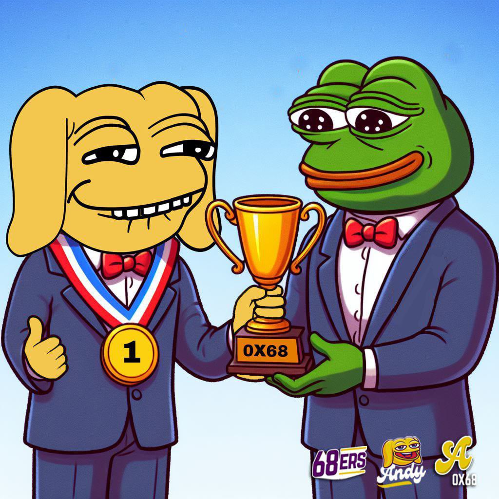 Friend of $PEPE is $ANDY 🏆, ANDY| #ETH is currently sitting at  270M Mcap 💹

Yesterday $ANDY | #BSC Launched  and still very cheap 

t.me/Andyofficialbnb

#BRETT #ondo #notcoin $NOT #binance  $ONDO $WIF $QBITZ