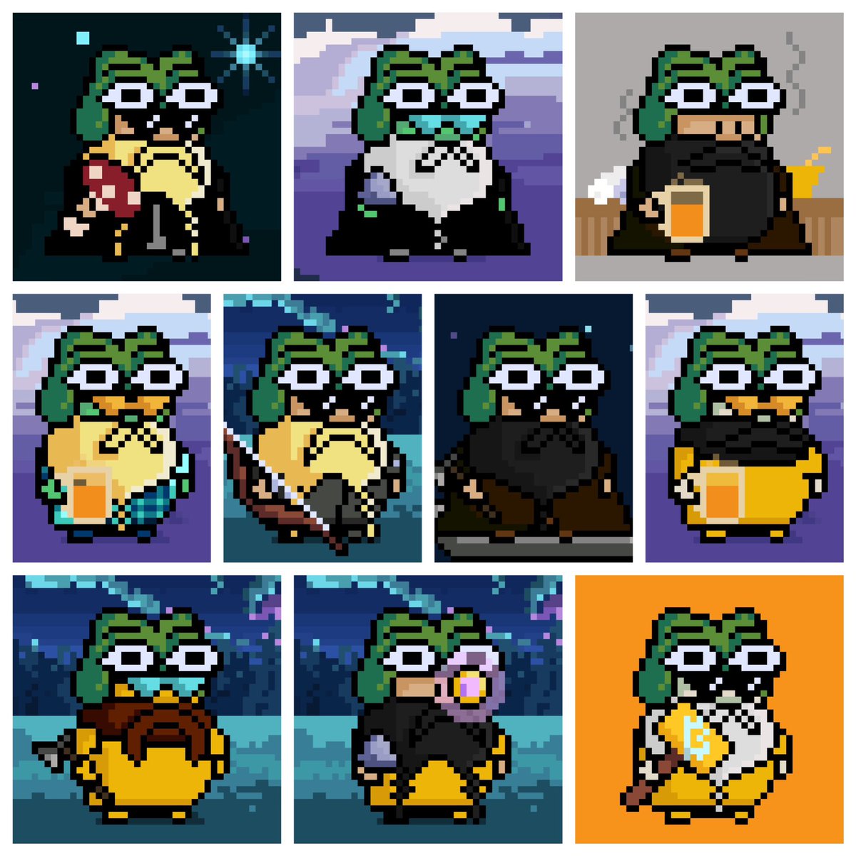 I’m loving my <a href="/Tiny__Vikings/">Tiny Vikings</a> fren hat collection. Gives me #PEPE vibes. #StayTiny 🤏🏼