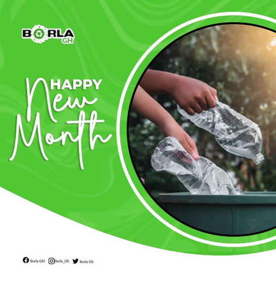 borla_gh's tweet photo. This month, consciously reduce, reuse, and recycle more. Let's make sustainable waste management habitual
https://t.co/MBPp024T8Q

#happynewmonth #borlaapp #waste #wastemanagement #gogreen #greenfuture #reduce #reuse #recycle #anticipate #sustainability https://t.co/VkcU968EHf