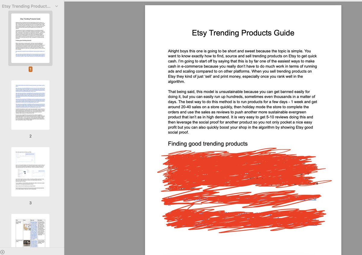 DaveyDaveyyy's tweet image. The best way to make fast cash with Etsy is trending products

I've written a FREE 5 page CASH PRINTER guide that shows you how to find trending products and capitalise on trends

Like, RT and comment 'TREND' and I'll send it to you

I've also included a list of trending products…