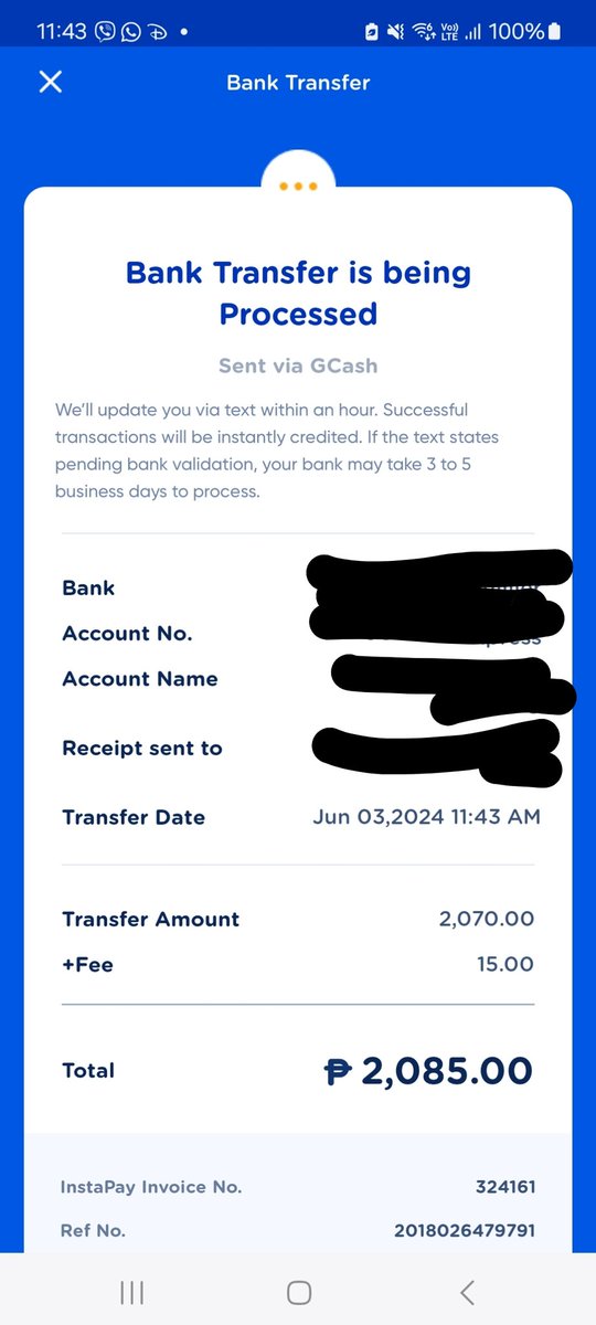 ginalumauig's tweet photo. @gcashofficial what's up guys?? Transfered #Gcash money and was debited but the transferee bank hasn't received it yet. Can you just credit back the funds to my Gcash account?? https://t.co/WCrA4p1CWT