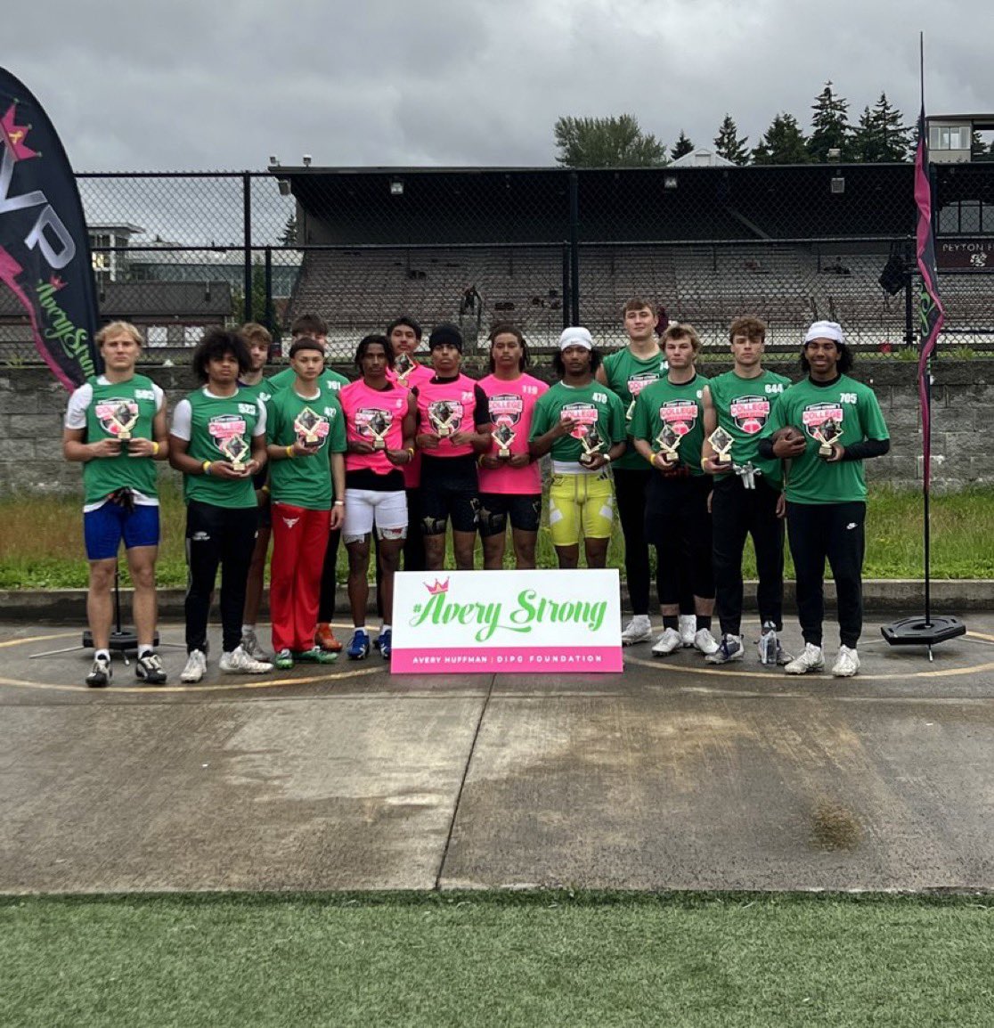 Devon Forehand (@devon4hand) on Twitter photo Had a great time supporting a great cause <a href="/AveryShowcases/">Avery Strong Showcases</a> as well as competing and winning a MVP
<a href="/BrandonHuffman/">Brandon Huffman</a> <a href="/RFordFSP/">Reggie Ford</a> <a href="/TFordFSP/">Tracy Ford</a> <a href="/CoachMaui/">Maui Borden</a> <a href="/Coach_Dinish/">Endure Dinish...🌺🌺</a> <a href="/HeadCoachJones/">Pat Jones</a> <a href="/CoachCross2/">Coach Sheldon Cross</a> Had a great time supporting a great cause <a href="/AveryShowcases/">Avery Strong Showcases</a> as well as competing and winning a MVP
<a href="/BrandonHuffman/">Brandon Huffman</a> <a href="/RFordFSP/">Reggie Ford</a> <a href="/TFordFSP/">Tracy Ford</a> <a href="/CoachMaui/">Maui Borden</a> <a href="/Coach_Dinish/">Endure Dinish...🌺🌺</a> <a href="/HeadCoachJones/">Pat Jones</a> <a href="/CoachCross2/">Coach Sheldon Cross</a>