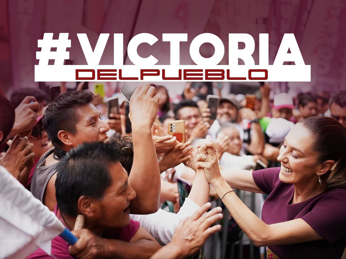 Tenemos presidenta, humanista, de izquierda.

Arrasador triunfo de la Dra <a href="/Claudiashein/">Claudia Sheinbaum Pardo</a>