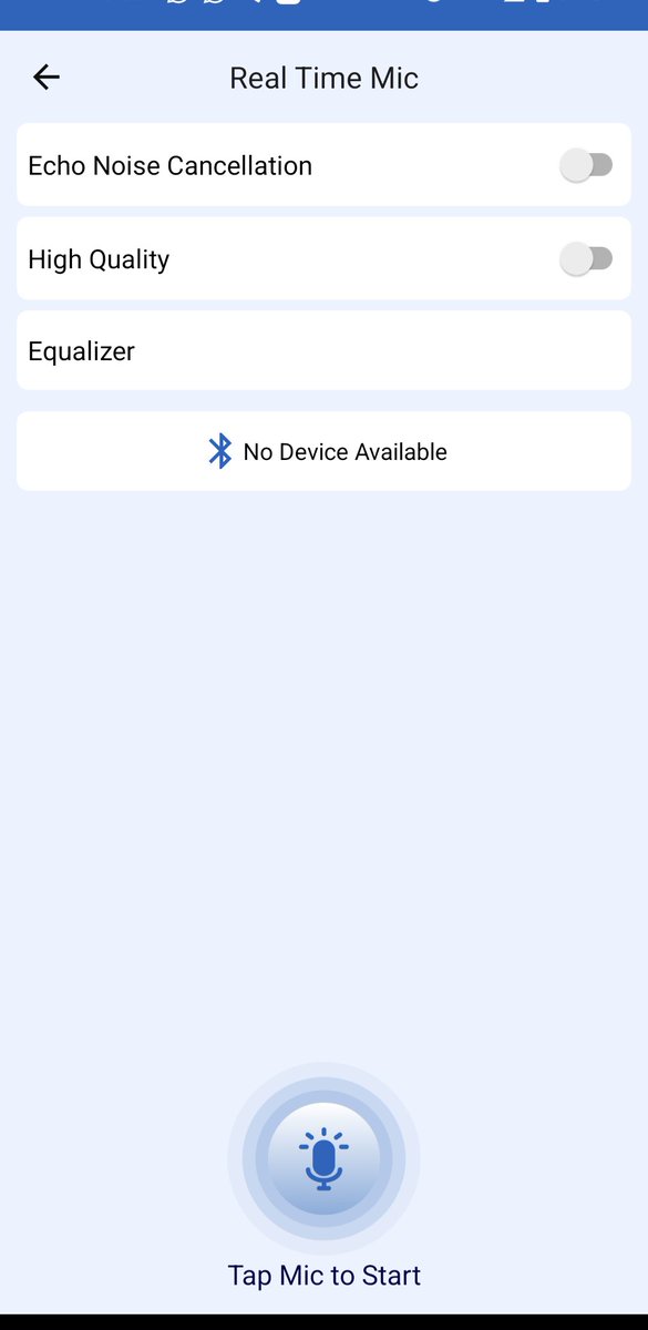techygaspar's tweet photo. 3.Washa sehemu ya microphone Kwenye hiyo app

Baada ya kuwasha bluetooth na kuiconnect na ile redio yako.

-Ingia kwenye app Kuna sehemu imeandikwa mic

-Bonyeza itakupeleka sehemu Kuna button 3 hizi za kupunguza kelele za mazingira

-ziwashe zote 

Angalia pichani https://t.co/iynA1kKHiI