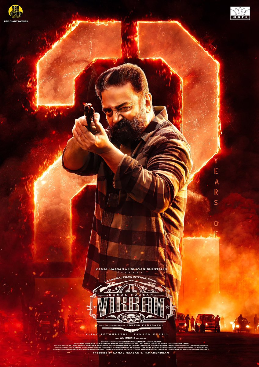 AVinthehousee's tweet image. A film that set new standards in cinema 🔥Celebrating two amazing years of #Vikram

#OnceaKingAlwaysaKing #2YearsofVikram