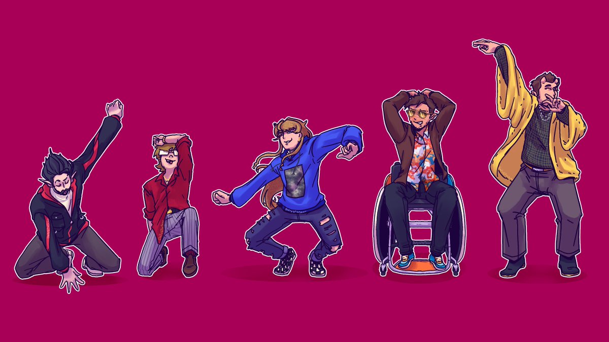 DailyGTWScar's tweet photo. [308] Guess what music they're dancing to rn

#boatem #mumbojumbofanart #grianfanart #pearlescentmoonfanart #goodtimeswithscarfanart #impulsesvfanart https://t.co/i54rltJEI5