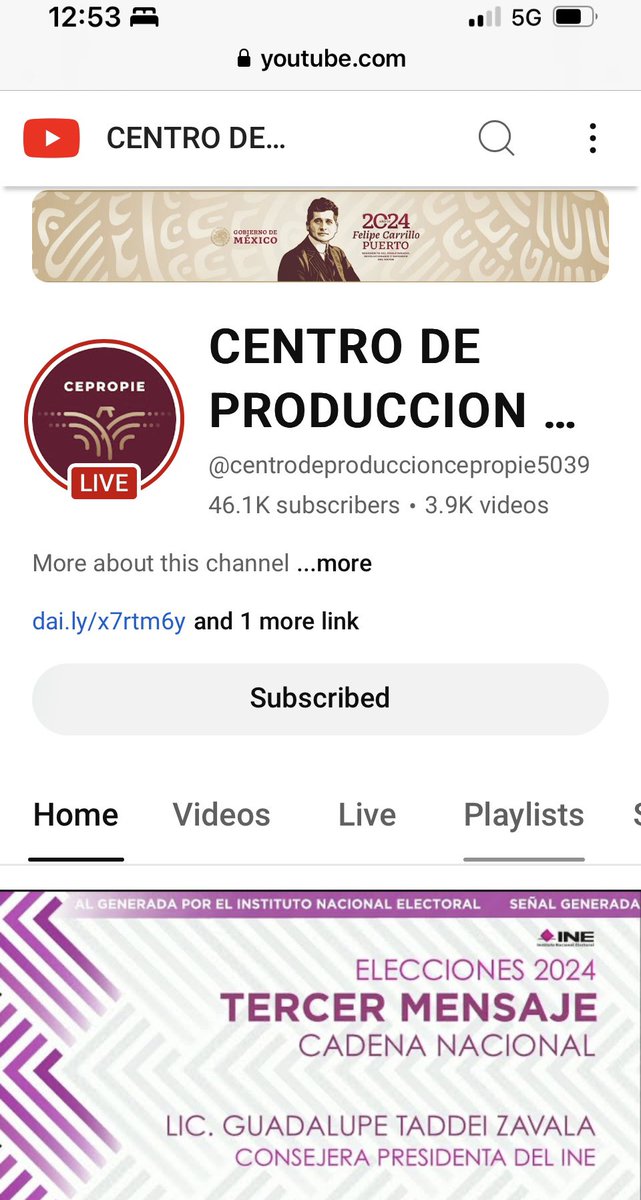 PazConDialogo's tweet photo. 🚨ESTO ESTÁ RARO🚨

Quien PRODUJO y TRANSMITE el MENSAJE de GUADALUPE TADDEI @Presidencia_INE, sobre el CONTEO RÁPIDO,

‼️ES EL CEPROPIE, quien produce videos para PRESIDENCIA de la REPUBLICA‼️

Cuando @lorenzocordovav envió el mismo mensaje en 2018, lo produjo el INE, INE-TV. https://t.co/dAP6mCYHFr